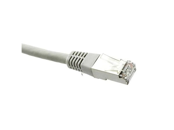 Black Box GigaTrue - Koblingskabel - RJ-45 (hann) til RJ-45 (hann) - 2 m - 5.8 mm - S/FTP - CAT 6 - halogenfri, formstøpt, flertrådet - beige