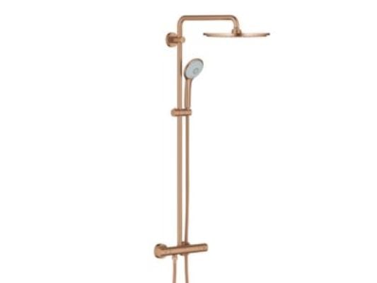 Grohe Euphoria 310 - brusesystem term. - Børstet Warm Sunset