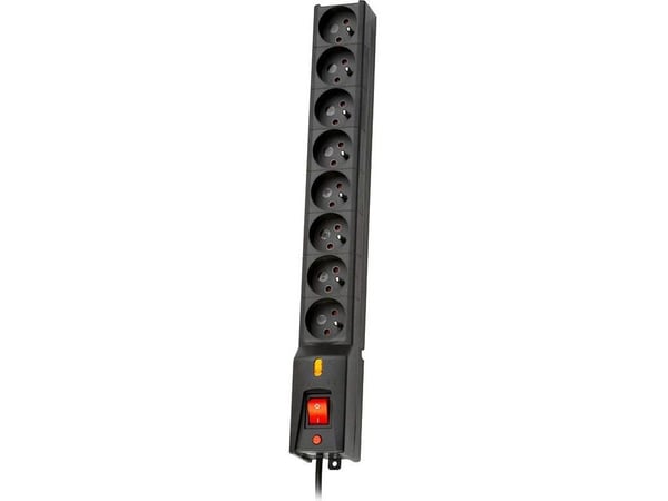 LESTAR LXA 816 G-A K., 909 J, 8 AC-stikkontakt(er), 230 V, 50 Hz, 16 A, 2300 W