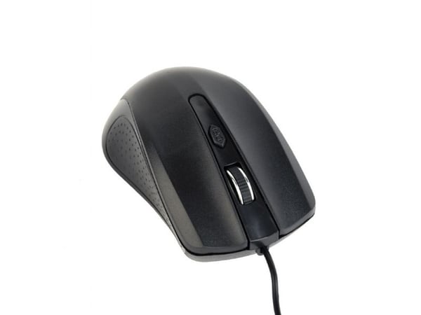Gembird MUS-4B-01, Molempikätinen, Optinen, USB A-tyyppi, 1200 DPI, Musta