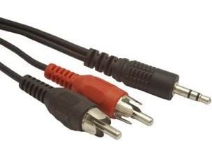 Gembird CCA-458 - Lydkabel - RCA x 2 hann til mini-phone stereo 3.5 mm hann - 1.5 m
