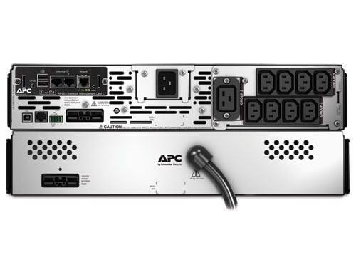 Fujitsu - UPS (rackmonterbar/ekstern) - AC 230 - 240 V - 2700 watt - 3000 VA - enkeltfase - utgangskontakter: 9 - 2U - 19" - svart