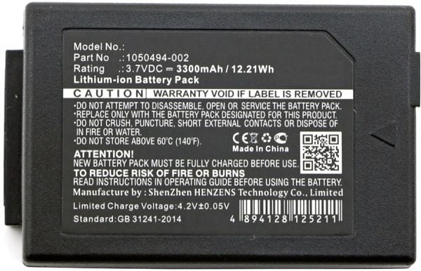 CoreParts MBXPOS-BA0217, Akku, Musta, 1 kpl