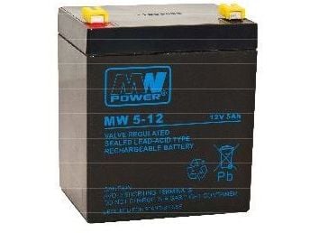 MPL Power akkumulator 12V/5Ah (MW 5-12L)