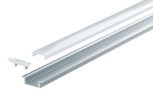 Paulmann 704.10, Profil, Gulv, Aluminium, Aluminium, Plast, 1010 mm, 27 mm