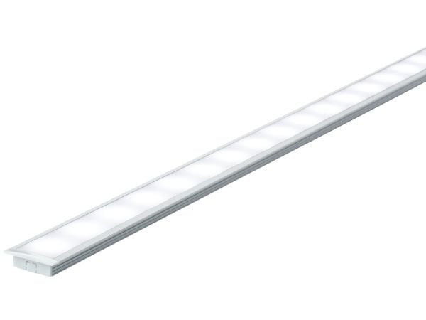 Paulmann 704.10, Profil, Gulv, Aluminium, Aluminium, Plast, 1010 mm, 27 mm