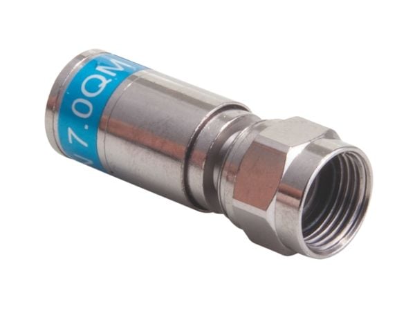 Triax 360943, F-type, F, 0,3 - 3000 MHz, 34 dB, 75 O, Rustfritt stål - 1 pcs
