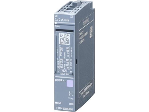 Siemens 6ES7134-6GB00-0BA1, Analog, Systemeffekt, Flerfarget, 40 g, 65 mm, 23 mm