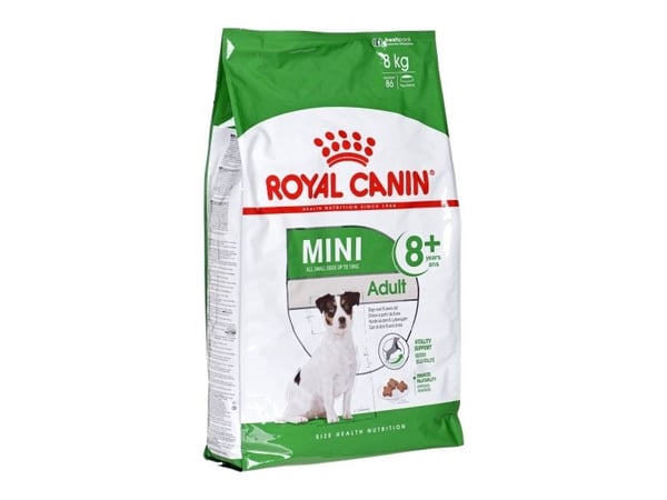 Royal Canin Mini Adult 8+, Senior, Mini (5 - 10kg), Höns, Ris, Grönsaker, 8 kg