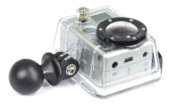 Dane-Elec RAP-B-202U-GOP1, Sort, Gummi, HD HERO HD HERO2 HD HERO3 HD HERO 960