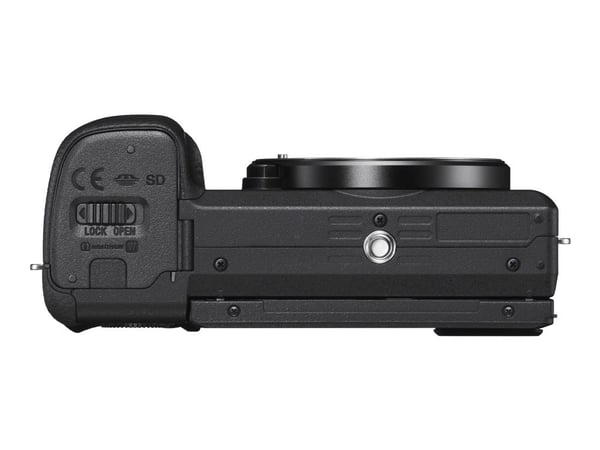 Sony a6400 ILCE-6400 - Digitalkamera - speilløst - 24.2 MP - APS-C - 4K / 30 fps - kun hus - Wi-Fi, NFC, Bluetooth - svart