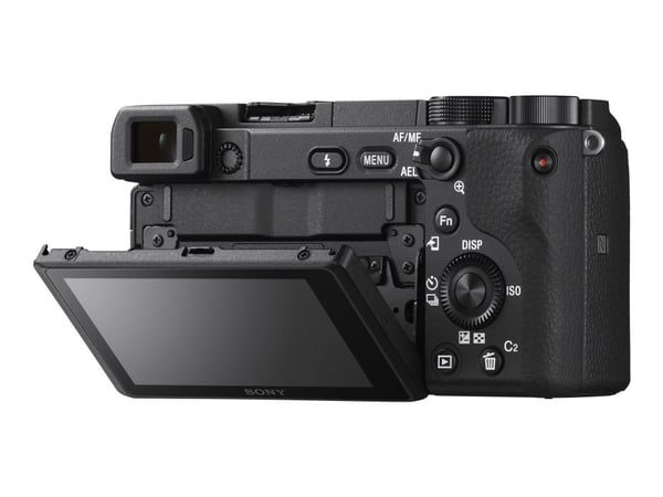 Sony a6400 ILCE-6400 - Digitalkamera - speilløst - 24.2 MP - APS-C - 4K / 30 fps - kun hus - Wi-Fi, NFC, Bluetooth - svart