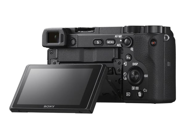 Sony a6400 ILCE-6400 - Digitalkamera - speilløst - 24.2 MP - APS-C - 4K / 30 fps - kun hus - Wi-Fi, NFC, Bluetooth - svart