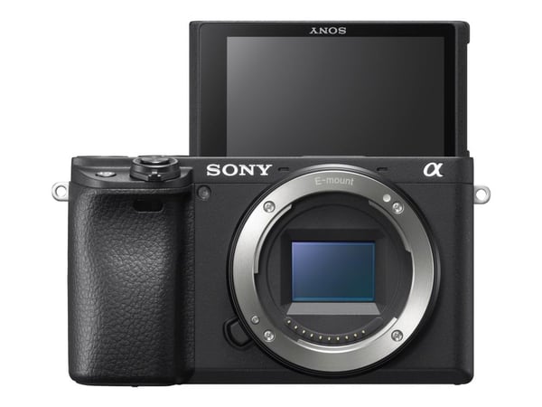 Sony a 6400, 24,2 MP, 6000 x 4000 pikseliä, CMOS, 4K Ultra HD, Kosketusnäyttö, Musta