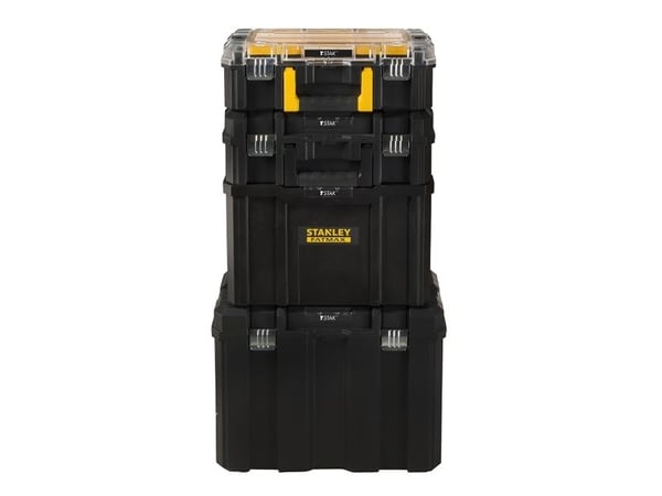 Stanley FMST1-75753, Alumiini, Musta, Keltainen, Metalli, Muovi, 512 mm, 435 mm, 1000 mm, 4,72 kg