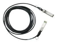 Cisco SFP+ Copper Twinax Cable - Direktekoblingskabel - SFP+ til SFP+ - toakset - SFF-8436/IEEE 802.3ae - for 250 Series; Catalyst 2960, 2960G, 296...