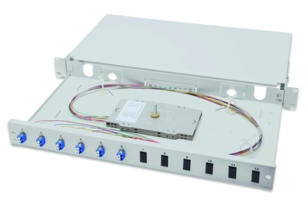 DIGITUS Professional DN-96330/9 - Spleiseboks for fiberoptikk - 1U - 19"