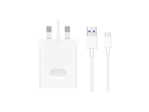 Huawei CP84 - Strömadapter - 40 Watt - 4 A - SFC (USB) - vit