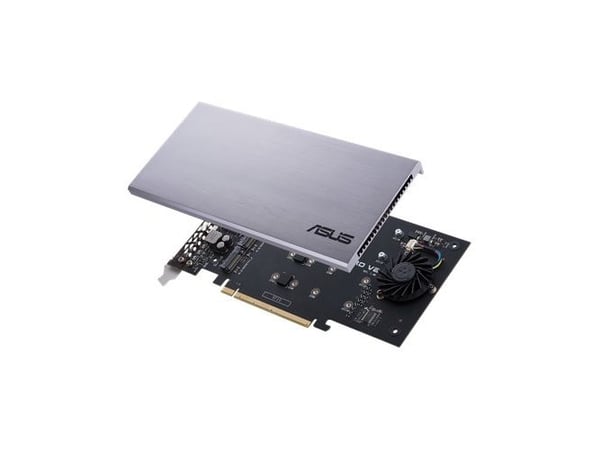 ASUS HYPER M.2 X16 CARD V2 - Grensesnittsadapter - M.2 - Expansion Slot to M.2 - M.2 Card - PCIe 3.0 x16