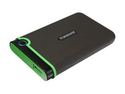 Transcend StoreJet 25M3 - Harddisk - 2 TB - ekstern (bærbar) - 2.5" - USB 3.0