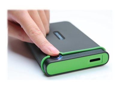 Transcend StoreJet 25M3 - Harddisk - 2 TB - ekstern (bærbar) - 2.5" - USB 3.0