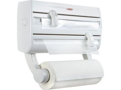 Leifheit Parat F2, Veggmontert tørkepapirholder, Hvit, Aluminium, Plast