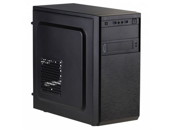 Akyga AK17BK - Tower - micro ATX - ingen strømforsyning - svart - USB/lyd