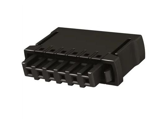 Harting 14 31 051 3101 000, PCB female, Sort, Liquid Crystal Polymer (LCP), Boks, Kobberlegering, 20 mO