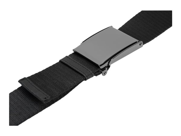 Targus Field Ready Universal Belt - Beltestropp for mobiltelefon, nettbrett - Stor størrelse - svart - for P/N: THZ711GLZ, THZ712GLZ
