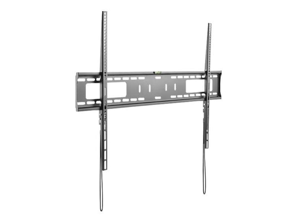 Startech Flat Screen TV Wall Mount - Fixed - Heavy Duty Commercial Grade TV Wall Mount for 60" to 100" TVs - VESA Wall Mount (FPWFXB1) - Brakett - ...