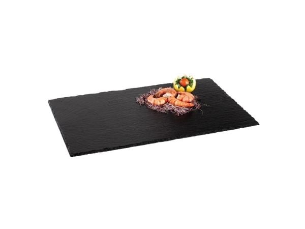 Serveringsplade 1/1 GN 53x32.5 cm Naturskifer