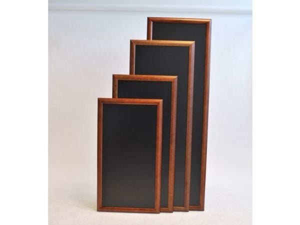 Securit WBL-DB-120, 560 x 1200 mm, Melamine, Metall, Harpiks, Tre, Svart, Brun