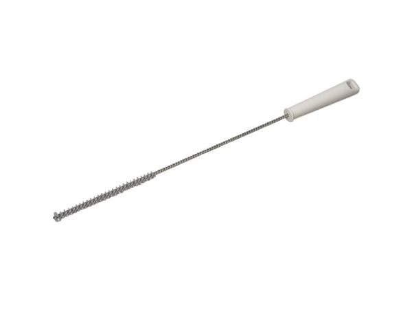 Rørrenser, Vikan, 50cm, Ø1cm, hvid, polyester/PP/rustfrit stål