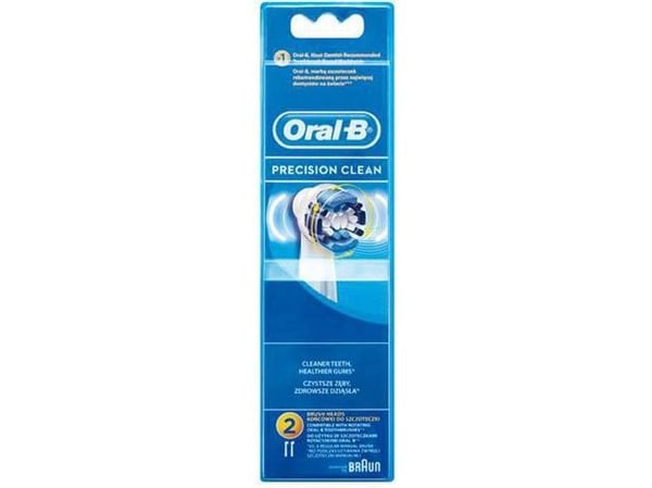 Oral-B - Utskiftningsbørstehodesett - for tannbørste - hvit