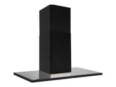 SILVERLINE Nordic Dark SL 3122-80 SR - Panser - skorsteinsflat - ekstraksjon og resirkulasjon (-) - svart