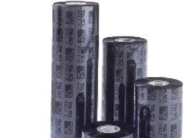 Zebra 3400 High Performance Wax-Resin, 450 m, 6 cm, musta, 2,5 cm