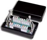 Alantec WTM06, Cat5e, Svart, 1 styck