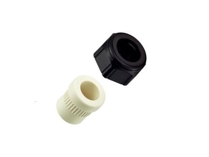 Harting 19 12 000 5156, Musta, Valkoinen, Termoplastinen, M25, 9,5 mm, IP65, RoHS, ELV Harting 19 12 000 5156, Musta, Valkoinen, Termoplastinen, M25, 9,5 mm, IP65, RoHS, ELV
