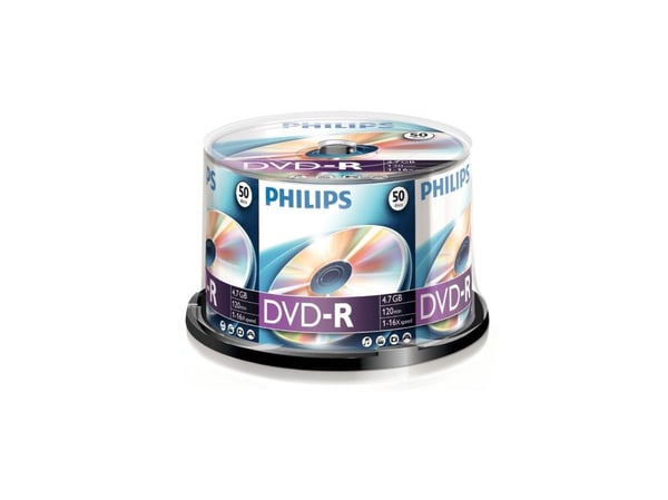 Philips DVD-R DM4S6B50F/00, DVD-R, 4,7 GB