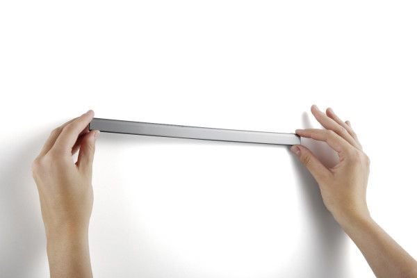 Durable DURAFIX Rail 297 mm, A3, Sølv, 297 mm, 17 mm, 5 stykker