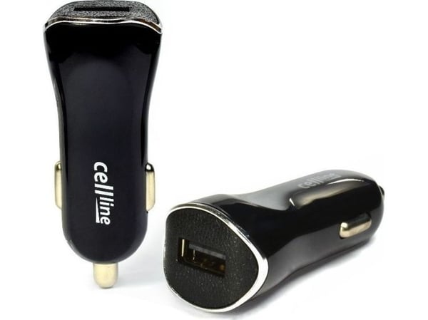 Beline 1xUSB 1A laturi musta/musta