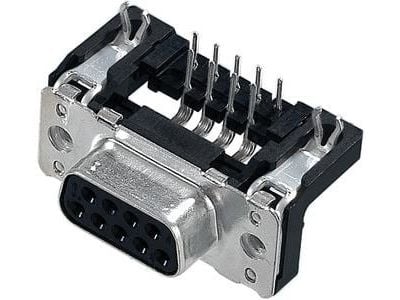Harting 09 66 152 6611, D-Sub 1, Sort, Metallisk, Polybutylentereftalat (PBT), Stål, Termoplast, Kobberlegering, 10 mO, 1000 V Harting 09 66 152 6611, D-Sub 1, Sort, Metallisk, Polybutylentereftalat (PBT), Stål, Termoplast, Kobberlegering, 10 mO, 1000 V