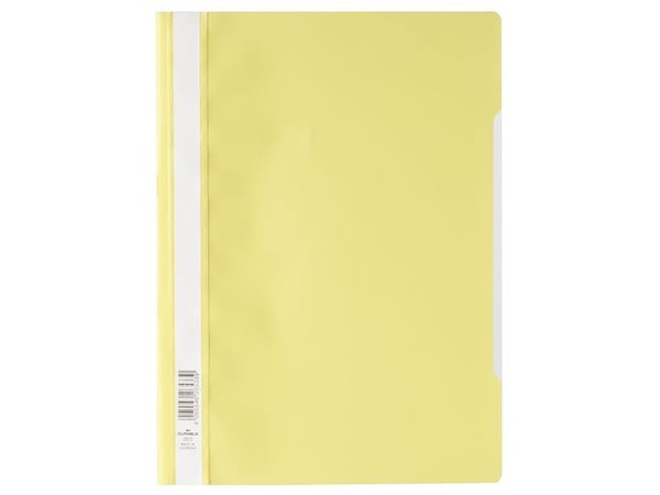 Kestävä CLEAR VIEW FOLDER - ECONOMY 2573 A4, Gul