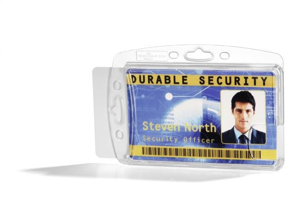 ID-kortholder Durable 54x85 mm akryl, til 2 ID-kort - (10 stk.)