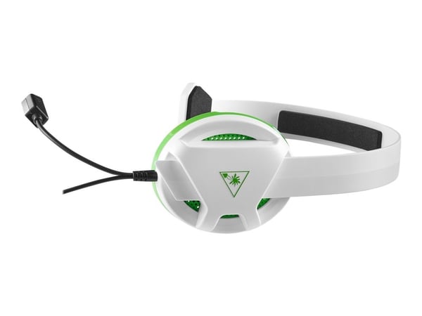 Turtle Beach RECON CHAT - For PS4 / PS4 PRO - headset - fullstorlek - kabelansluten - 3,5 mm kontakt - vit