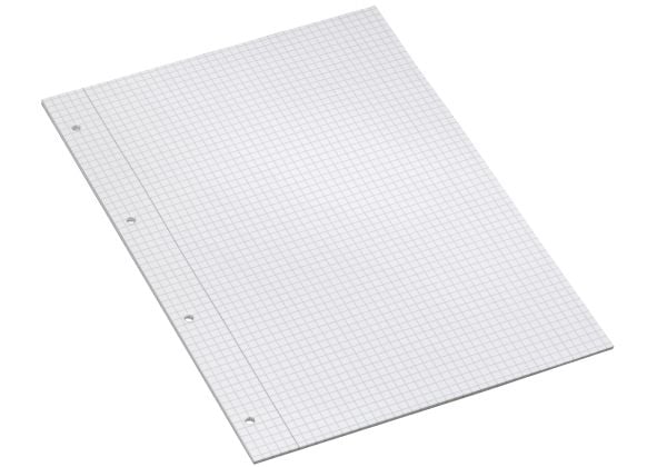 Työpaperit A4 neliö 5x5mm 80g (500 arkin pakkaus)