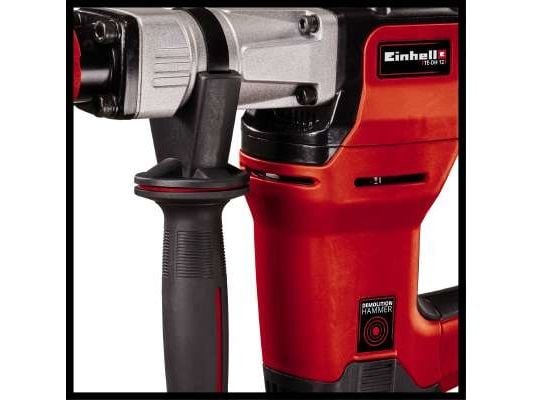 Einhell TE-DH 12 vasaramurskain (1050 W, lyöntitaajuus: 4100 rpm, kaapeli: 400 cm, SDS Max -jyrsin, toimitetaan laatikossa, jossa on terävät ja lit...