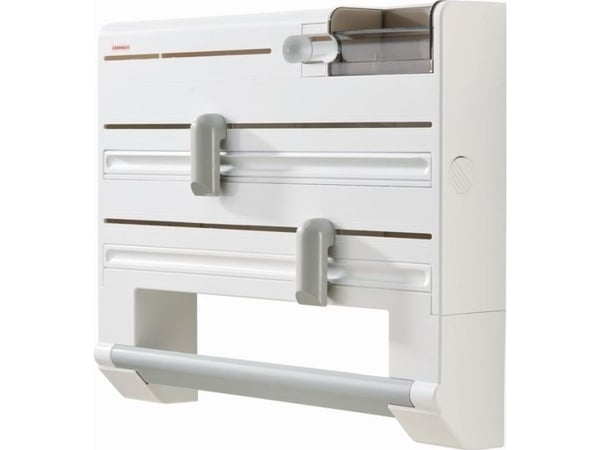 Leifheit 25723, Veggmontert tørkepapirholder, Hvit