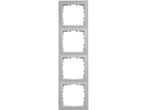 Berker Ramme 4 modul S.1 hvid