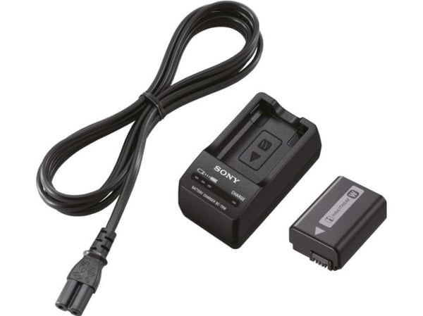 Sony ACC-TRW - Akkulaturi + verkkolaite + akku - Li-Ion - 1020 mAh - 1 x akkulaturi - 400 mA - Sony 2NP; Cyber-shot DSC-RX10; InfoLithium W-sarja N...